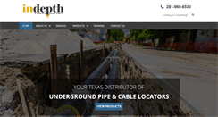 Desktop Screenshot of indepthutilitysolutions.com